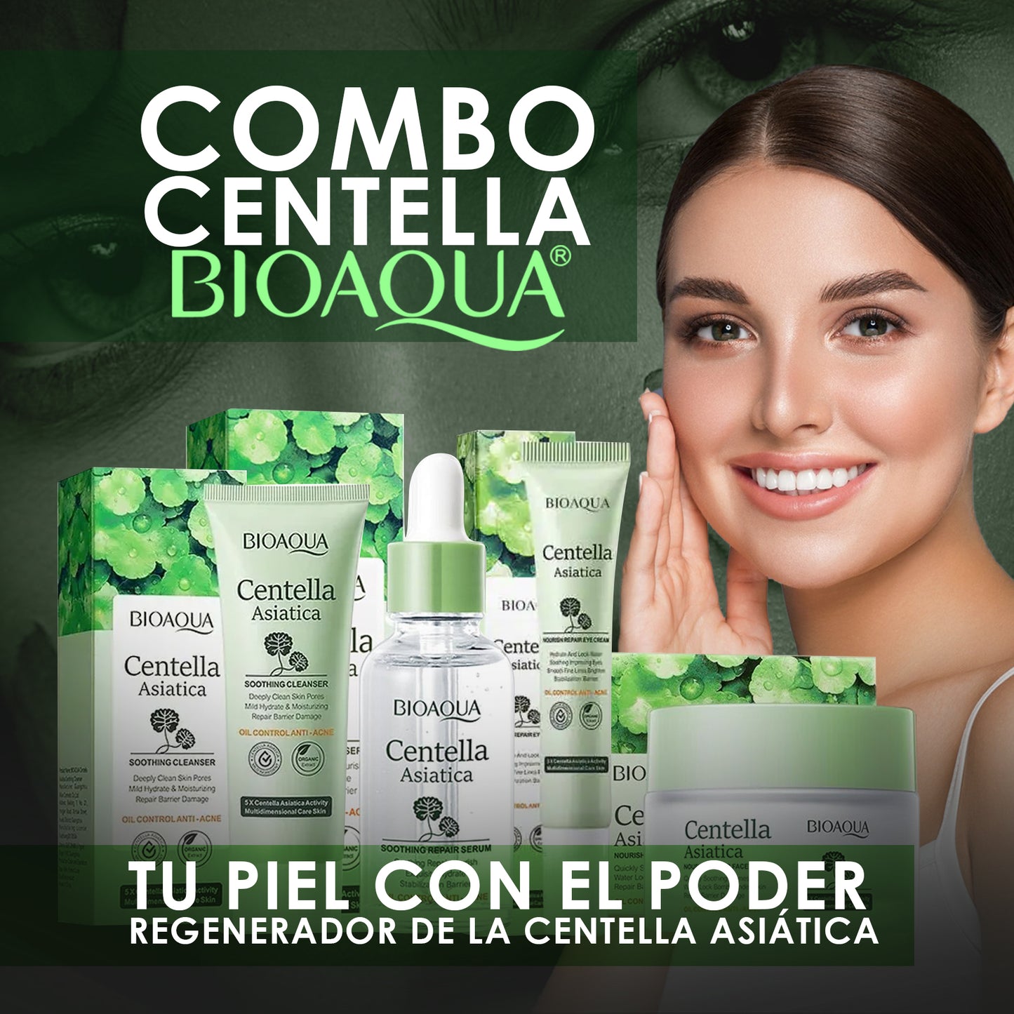 Kit Bioaqua Centella Asiática