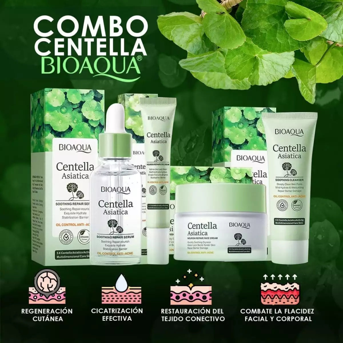 Kit Centella Asiatica Rutina Skincare